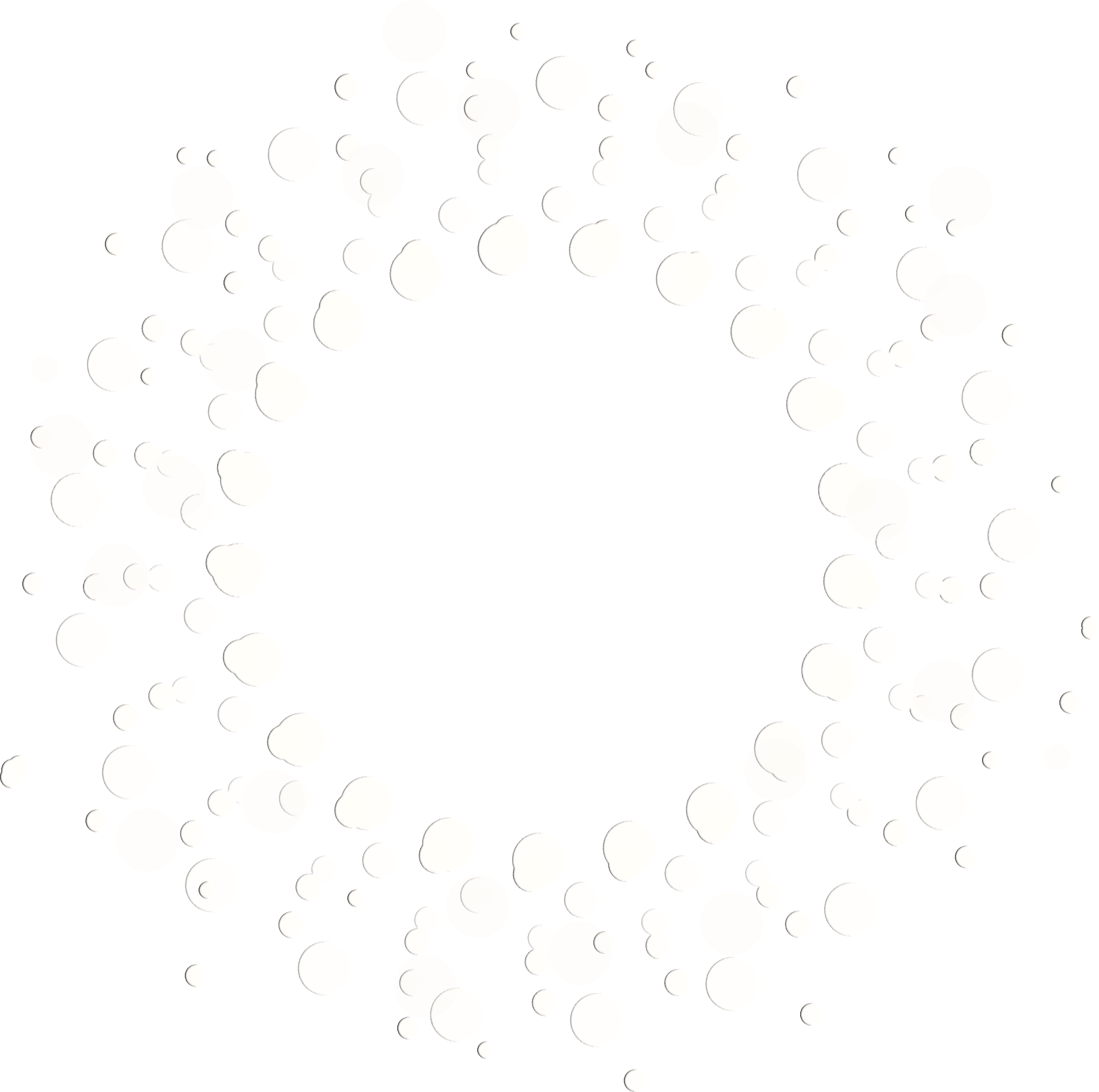 white dots